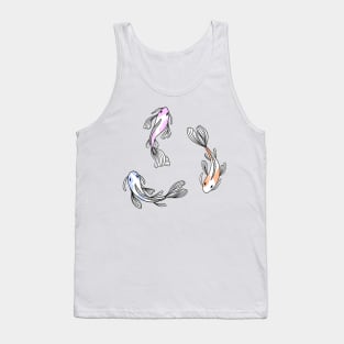 koi fish Tank Top